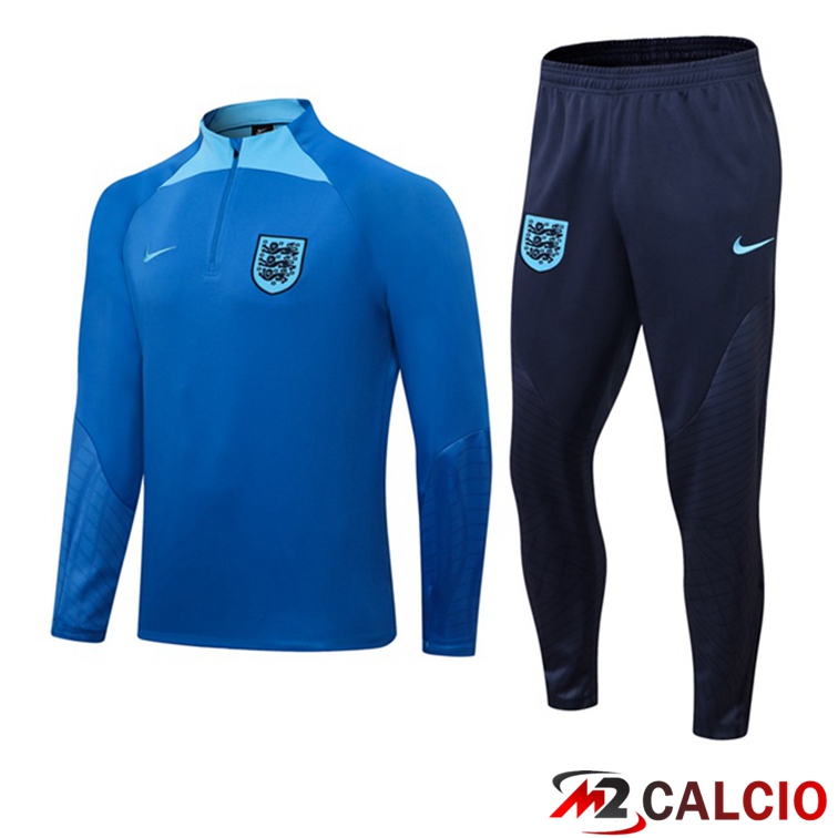 Insieme Tuta Calcio Inghilterra Blu 2022/2023