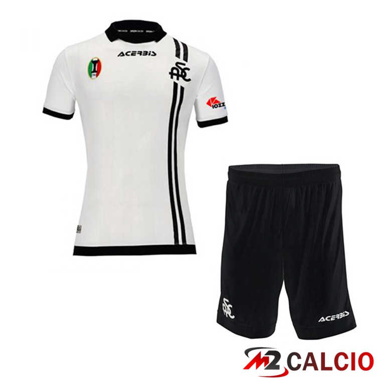 Maglie Calcio Spezia Calcio Bambino Prima Bianco 21/22