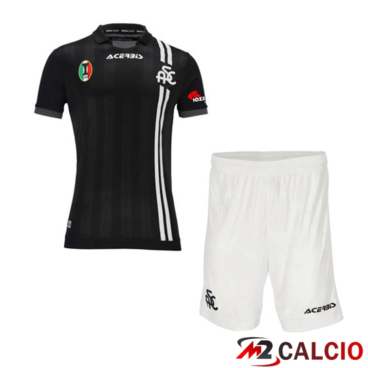 Maglie Calcio Spezia Calcio Bambino Seconda Nero 21/22