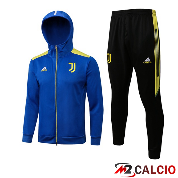 Giacca Con Cappuccio Juventus Blu 2021/2022
