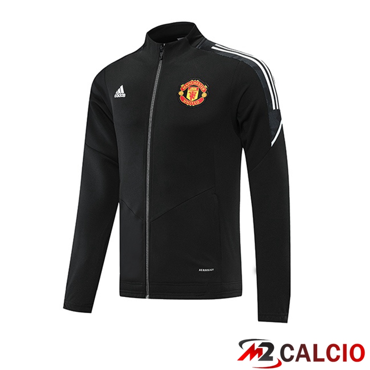Giacca Calcio Manchester United Nero 2021/2022