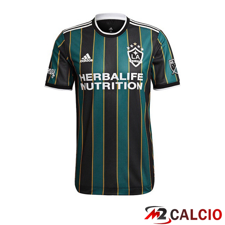 Maglia Calcio LA Galaxy Seconda Nero Verde 2022