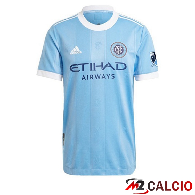 Maglia Calcio New York City Prima Blu 2022