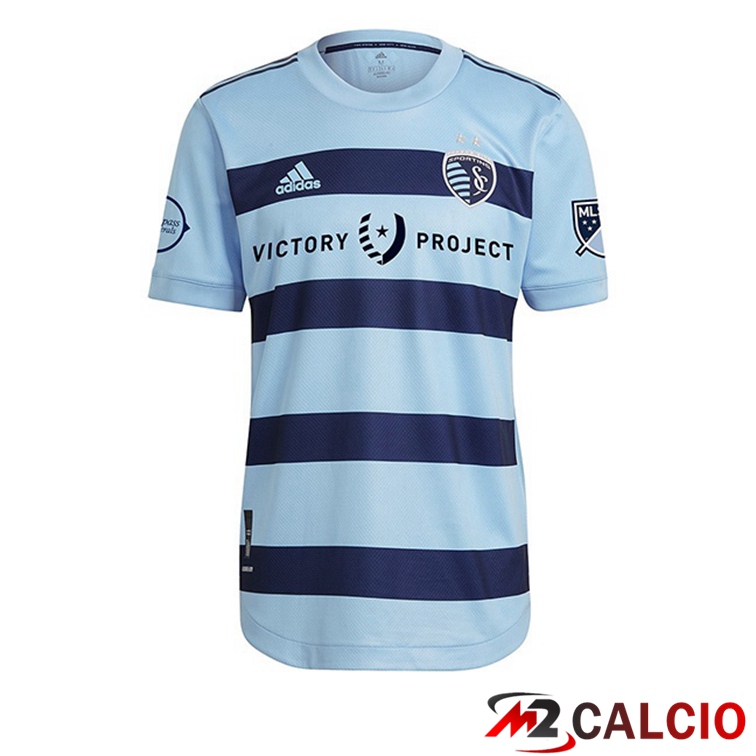 Maglia Calcio Sporting Kansas City Prima Blu 2022