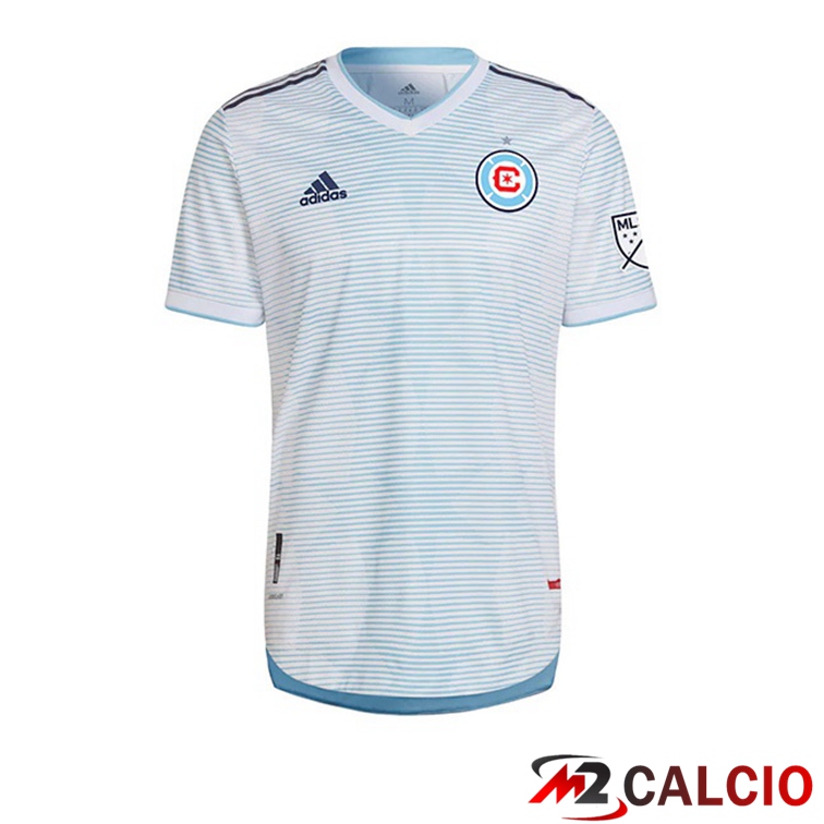 Maglia Calcio Chicago Fire FC Seconda Bianco 2022