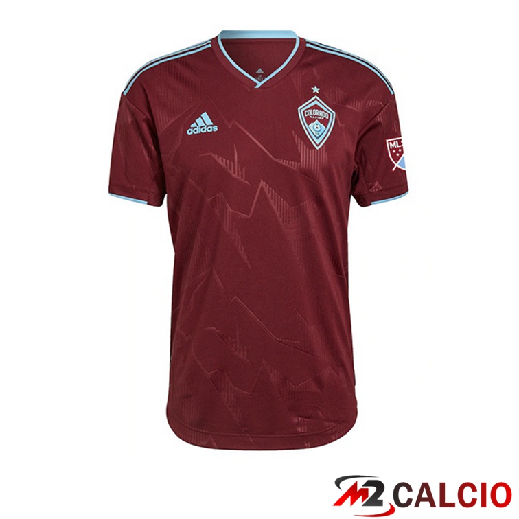 Maglia Calcio Colorado Rapids Prima Rosso 2022