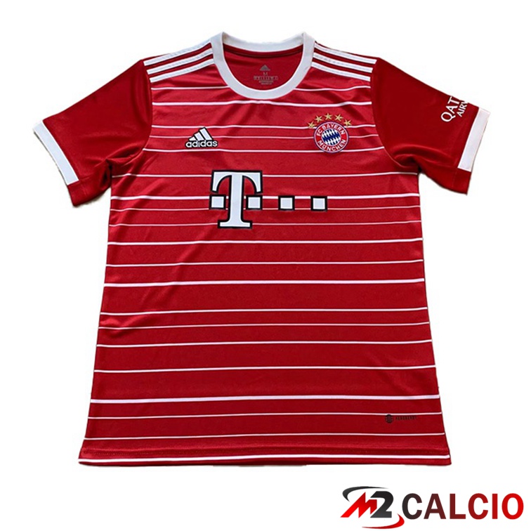 Maglia Calcio Bayern Monaco Prima Versione Trapelata Rosso 2022/2023