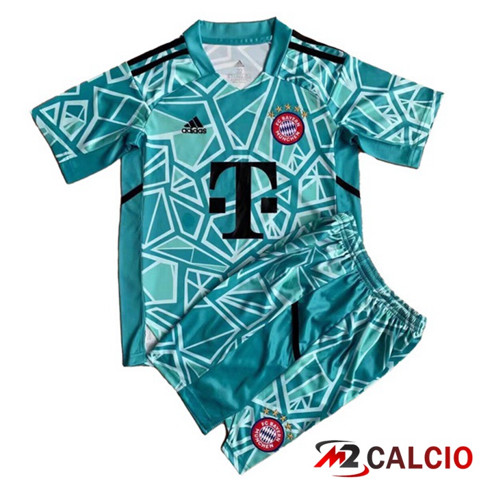 Maglie Calcio Bayern Monaco Portiere Verde 2022/2023