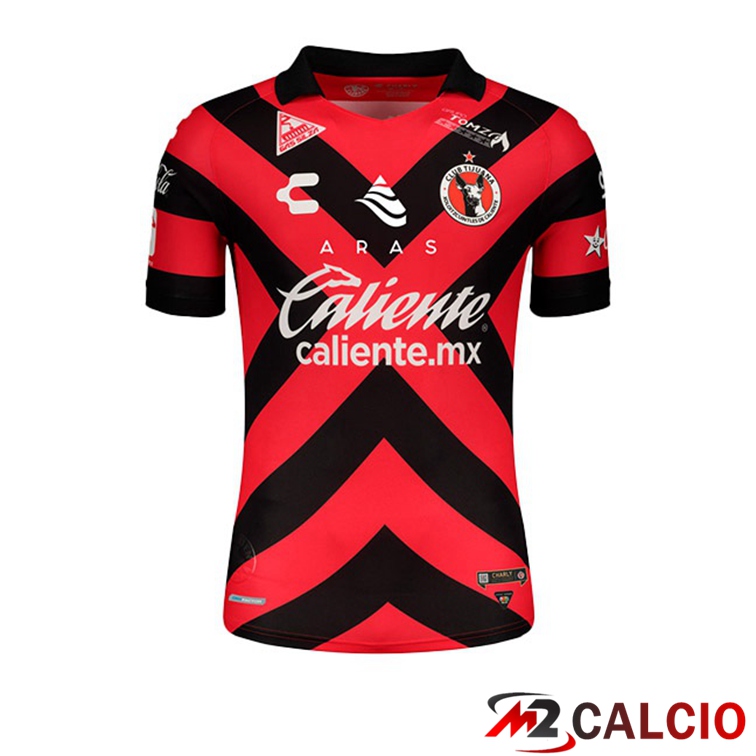 Maglia Tijuana Prima Rosso Nero 2021/22