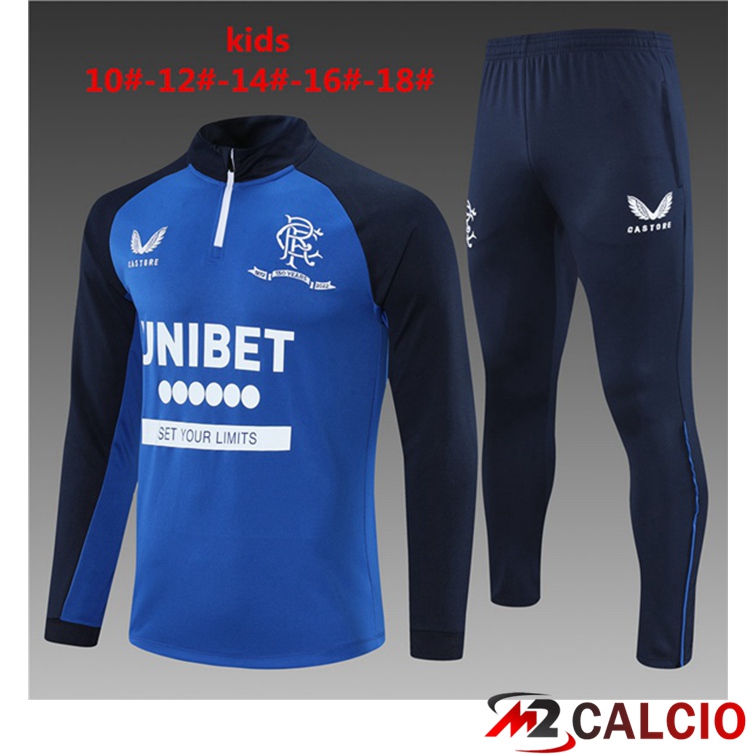 Tuta Calcio Bambino Rangers FC Blu 2021/2022