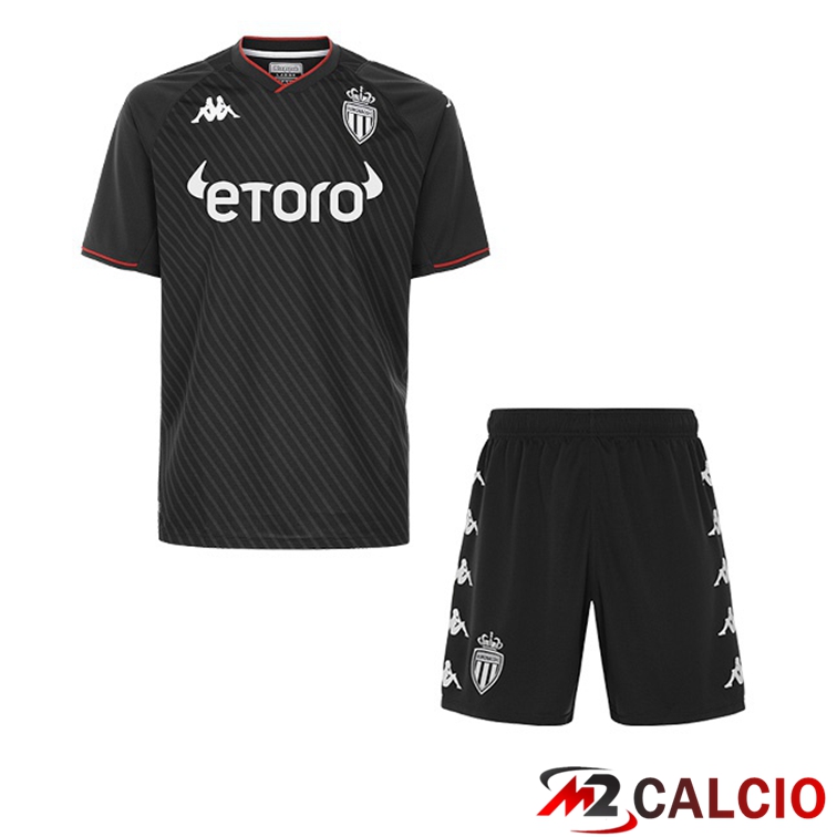 Maglie Calcio AS Monaco Bambino Seconda 21/22