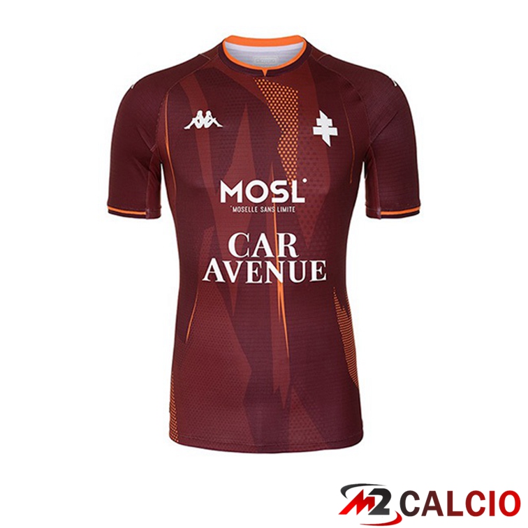 Maglie Calcio FC Metz Prima Rosso 21/22