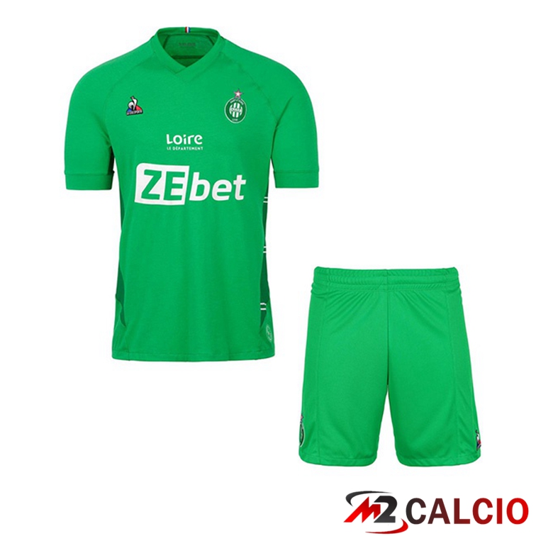 Maglie Calcio AS St Etienne Bambino Prima 21/22