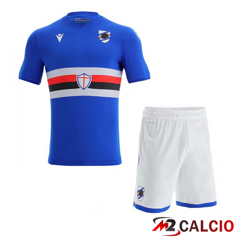 Maglie Calcio UC Sampdoria Bambino Prima Blu 21/22