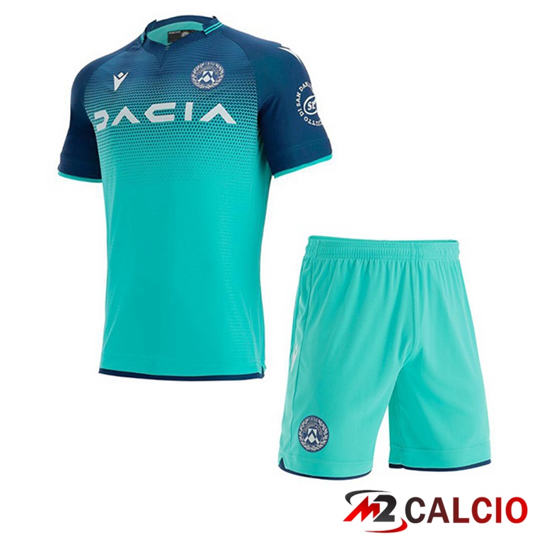 Maglie Calcio Udinese Calcio Bambino Seconda Verde 21/22
