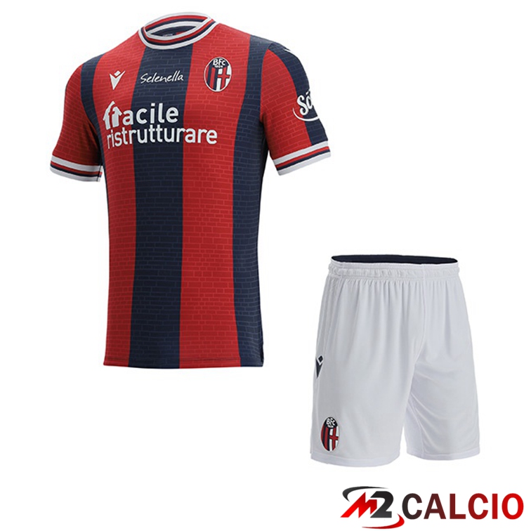 Maglie Calcio Bologna Bambino Prima 21/22