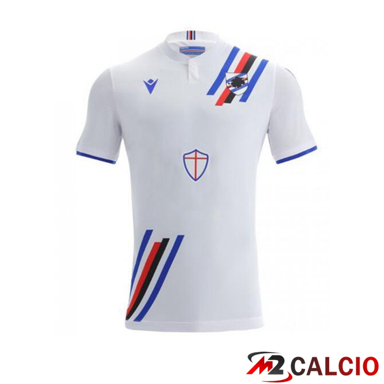 Maglie Calcio UC Sampdoria Seconda Bianco 21/22