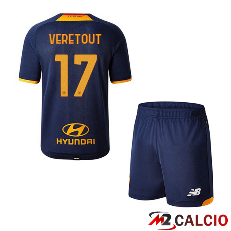Maglie Calcio AS Roma (VERETOUT 17) Bambino Quatrieme 21/22