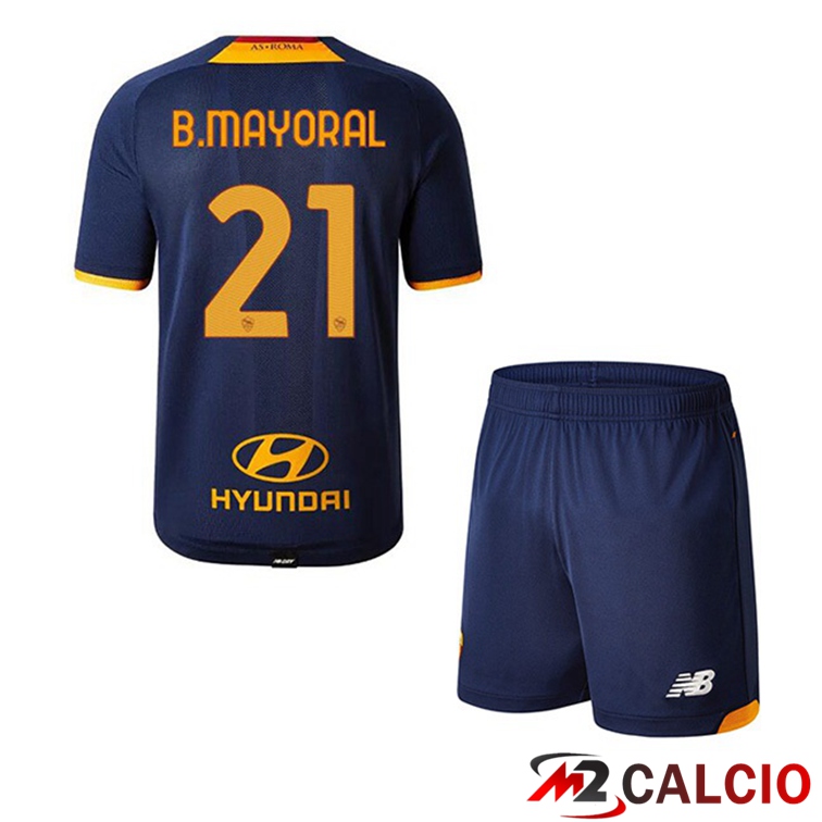 Maglie Calcio AS Roma (B.MAYORAL 21) Bambino Quatrieme 21/22