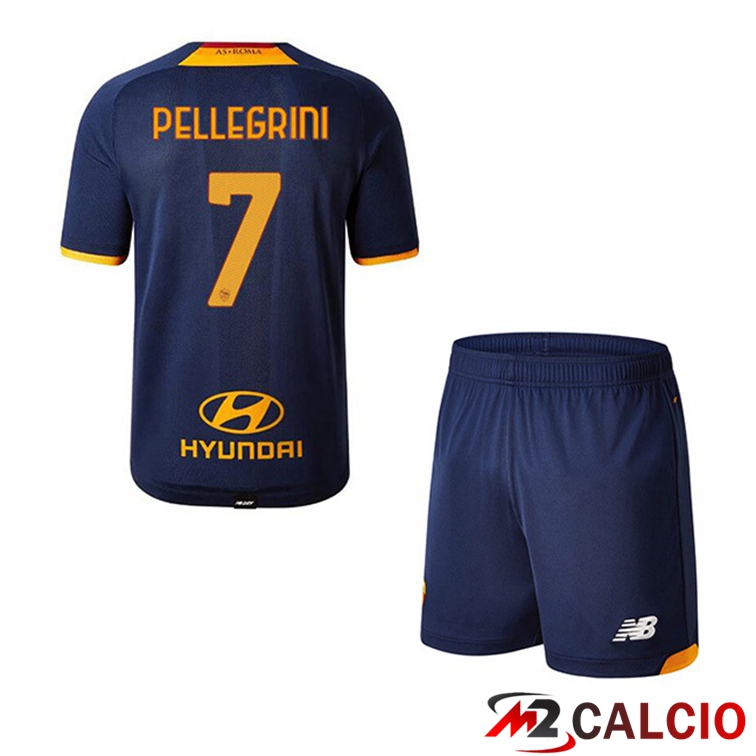 Maglie Calcio AS Roma (PELLEGRINI 7) Bambino Quatrieme 21/22
