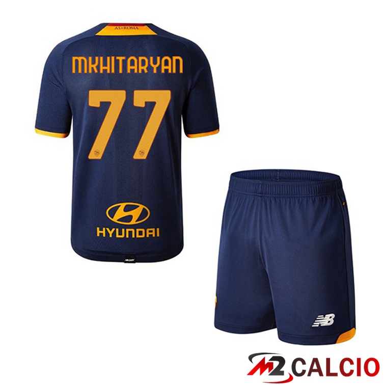 Maglie Calcio AS Roma (MKHITARYAN 77) Bambino Quatrieme 21/22