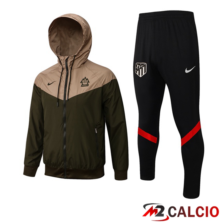 Giacca a Vento Atletico Madrid Verde Scuro 2021/2022