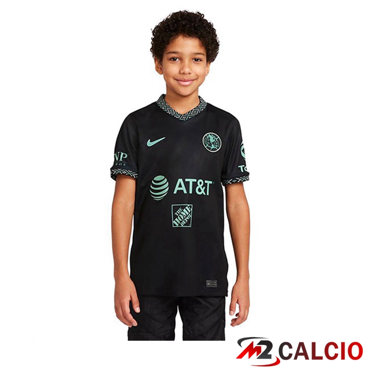 Maglia Calcio Club America Bambino Terza Nero 2022/2023