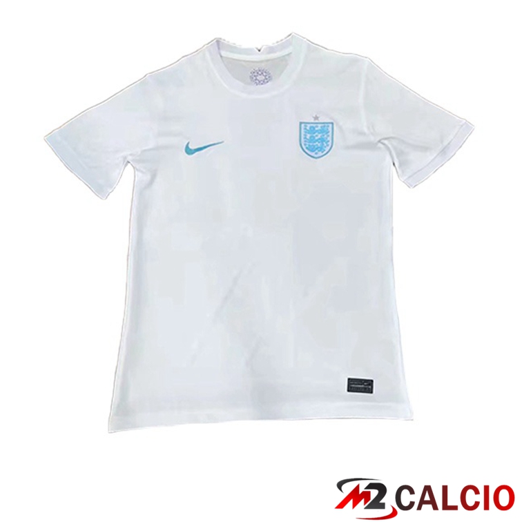Maglie Calcio Nazionali Inghilterra Prima Bianco Versione Trapelata Coppa del Mondo 2022