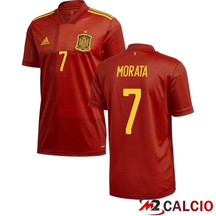 Maglia Nazionale Spagna (MORATA 7) Prima 2020/2021