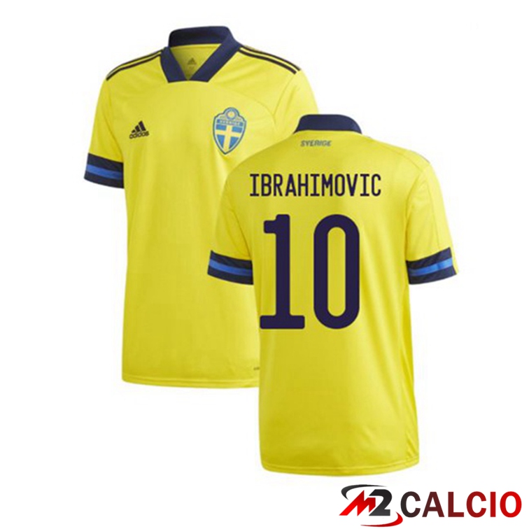 Maglia Nazionale Svezia (IBRAHIMOVIC 10) Prima 2020/2021