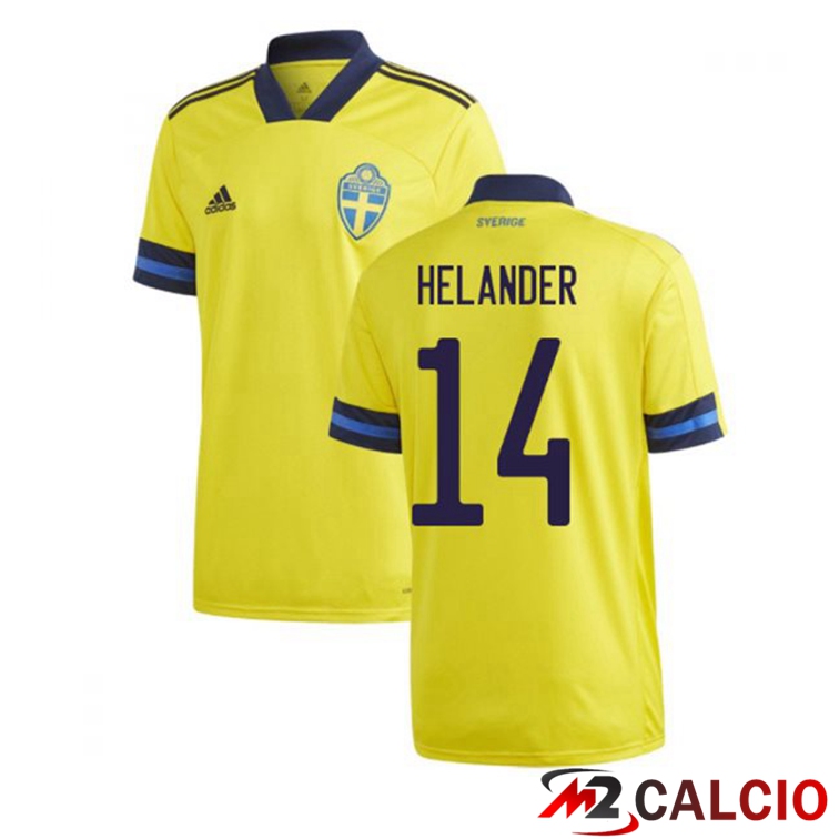 Maglia Nazionale Svezia (HELANDER 14) Prima 2020/2021