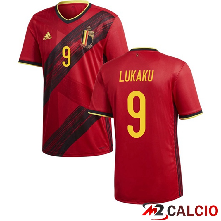 Maglia Nazionale Belgio (LUKAKU 9) Prima 2020/2021