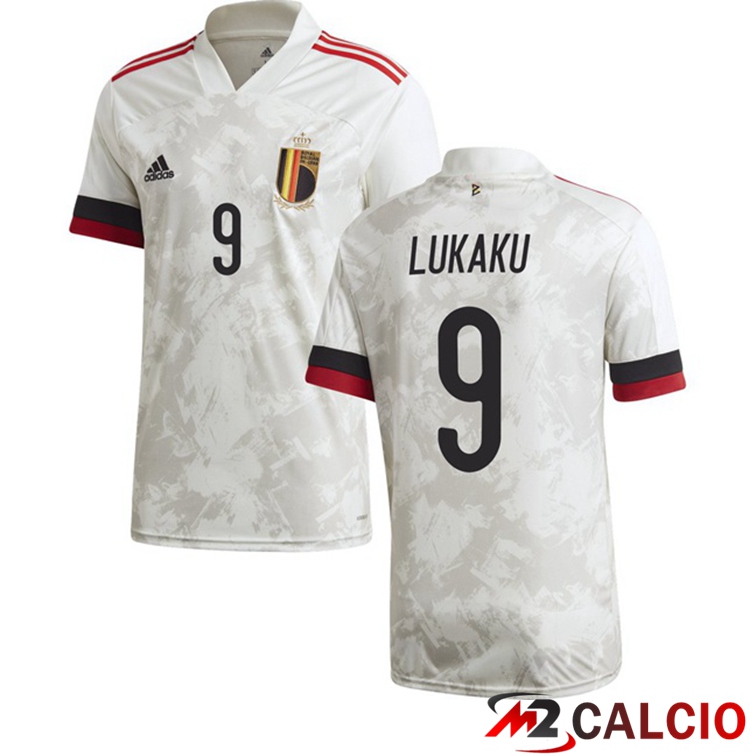 Maglia Nazionale Belgio (LUKAKU 9) Seconda 2020/2021