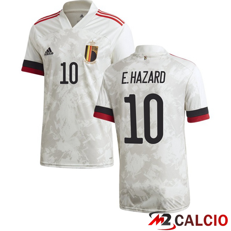 Maglia Nazionale Belgio (E.HAZARD 10) Seconda 2020/2021