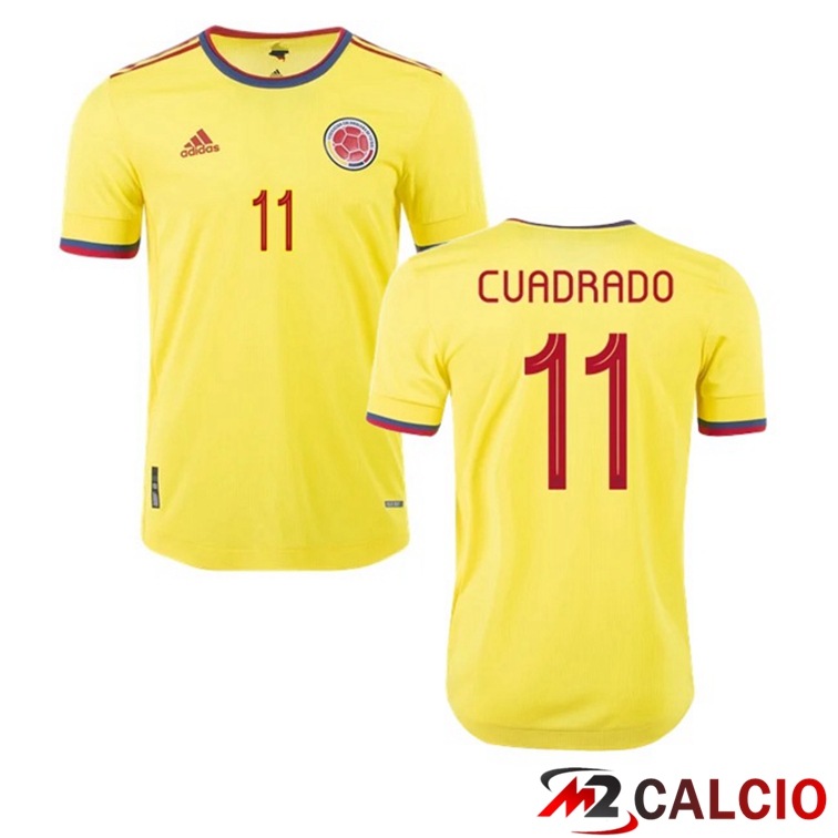 Maglia Nazionale Colombia (CUADRADO 11) Prima 2020/2021