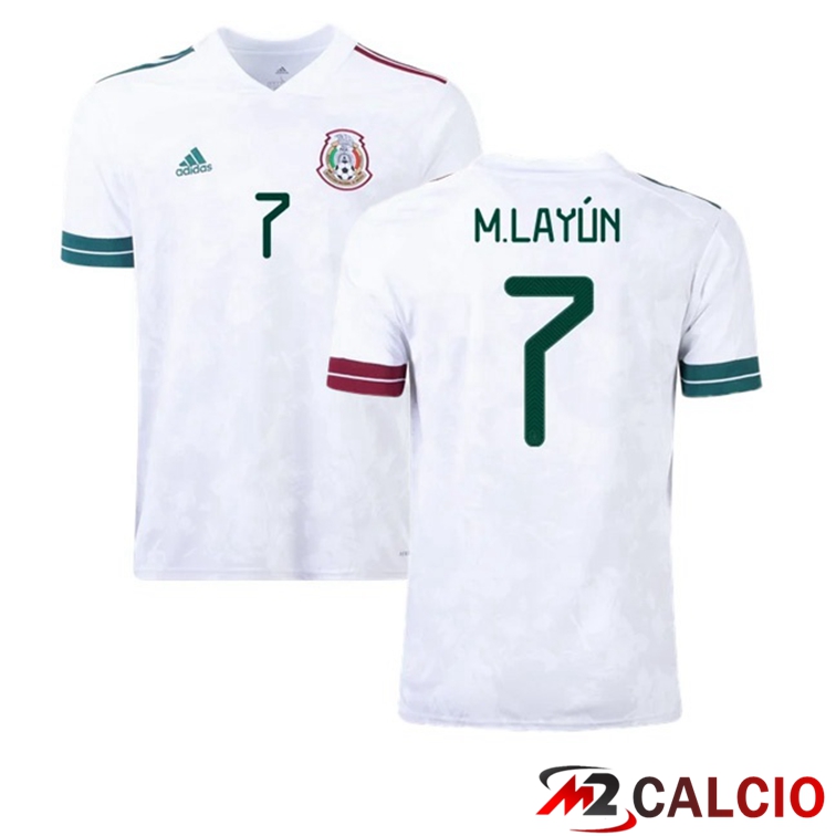 Maglia Nazionale Messico (M.LAYÚN 7) Seconda 2020/2021