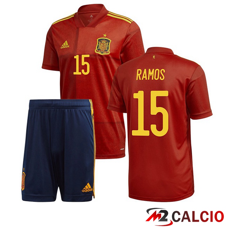 Maglia Nazionale Spagna (RAMOS 15) Bambino Prima 2020/2021
