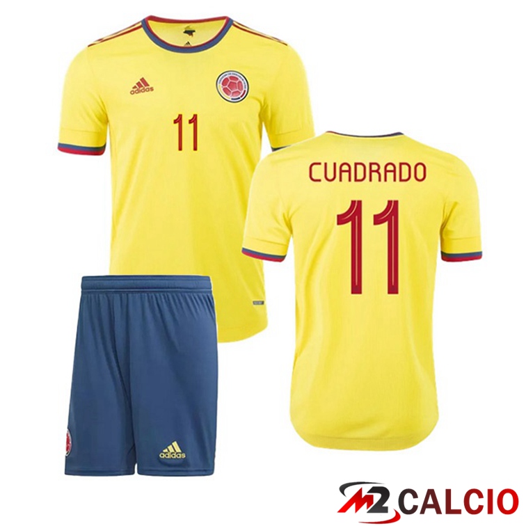 Maglia Nazionale Colombia (CUADRADO 11) Bambino Prima 2020/2021