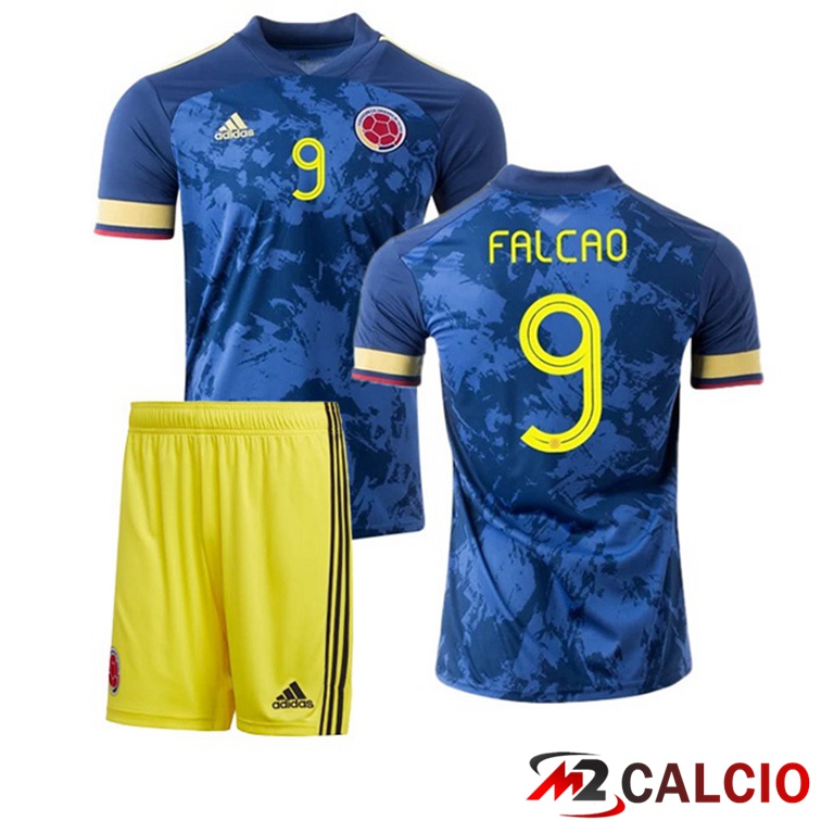 Maglia Nazionale Colombia (FALCAO 9) Bambino Seconda 2020/2021