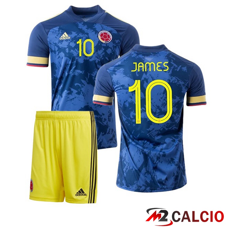 Maglia Nazionale Colombia (JAMES 10) Bambino Seconda 2020/2021