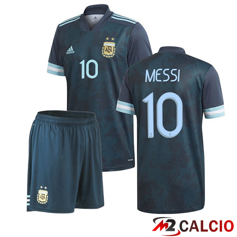 Maglia Nazionale Argentina (MESSI 10) Bambino Seconda 2020/2021