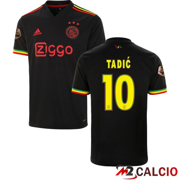 Maglia AFC Ajax（TADIC 10）Terza Nero 2021/2022