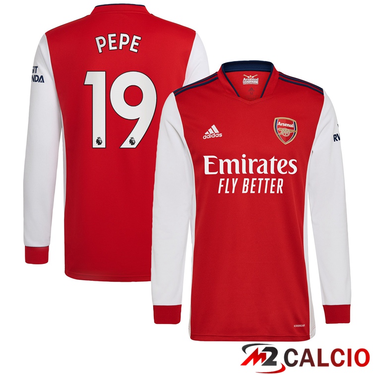 Maglia FC Arsenal (PEPE 19) Manica Lunga Prima 2021/2022