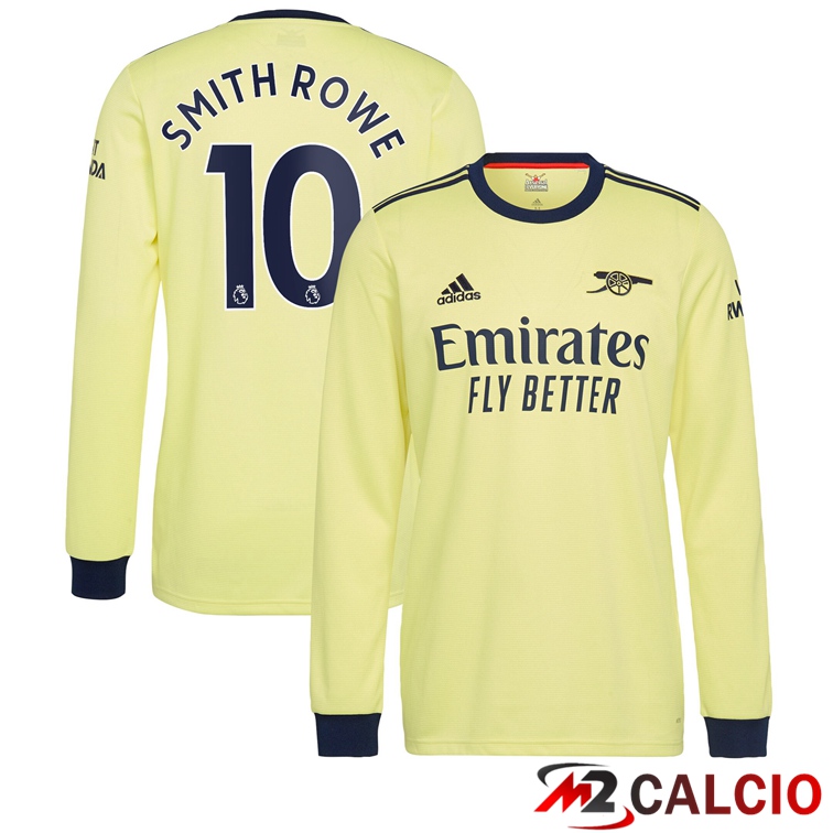 Maglia FC Arsenal (SMITH ROWE 10) Manica Lunga Seconda 2021/2022
