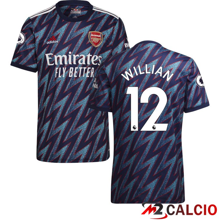 Maglia FC Arsenal (WILLIAN 12) Terza Blu 2021/2022