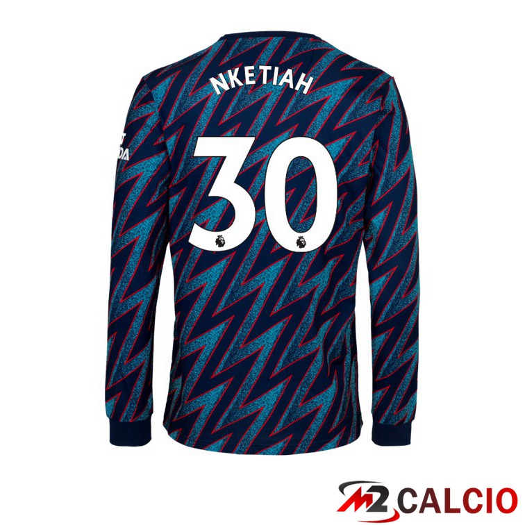 Maglia FC Arsenal (NKETIAH 30) Manica Lunga Terza 2021/2022