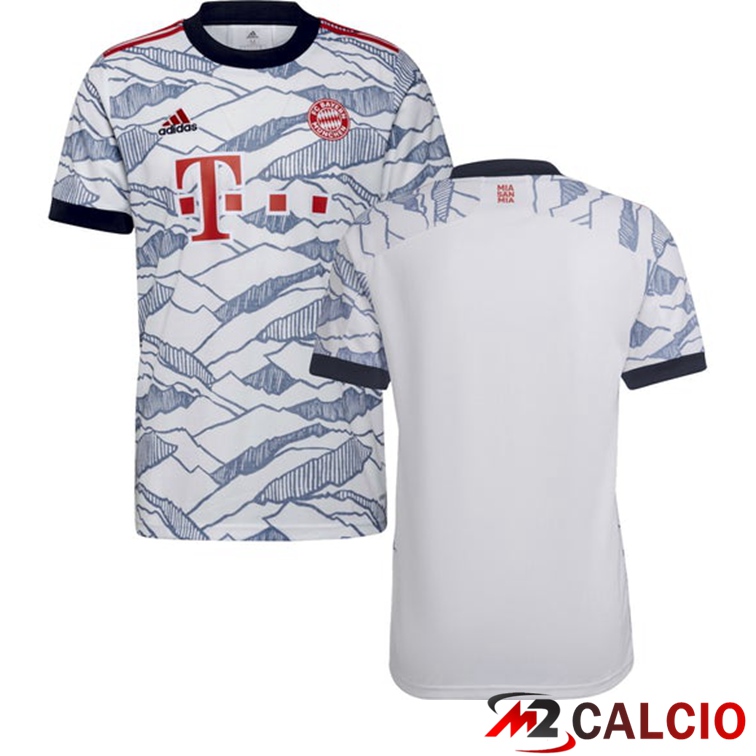 Maglia Bayern Monaco Terza Bianco 2021/22