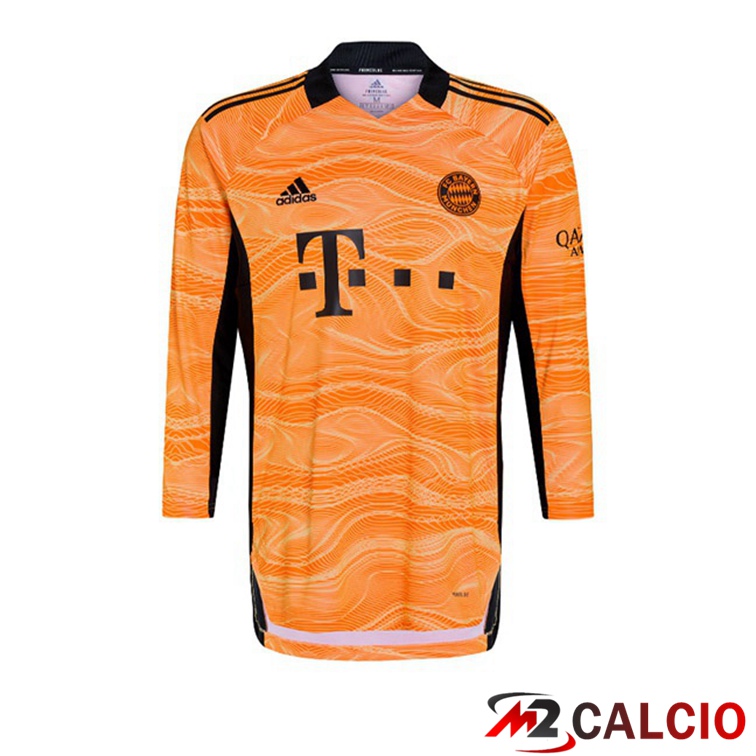 Maglia Bayern Monaco Manica Lunga Portiere Arancia 2021/22