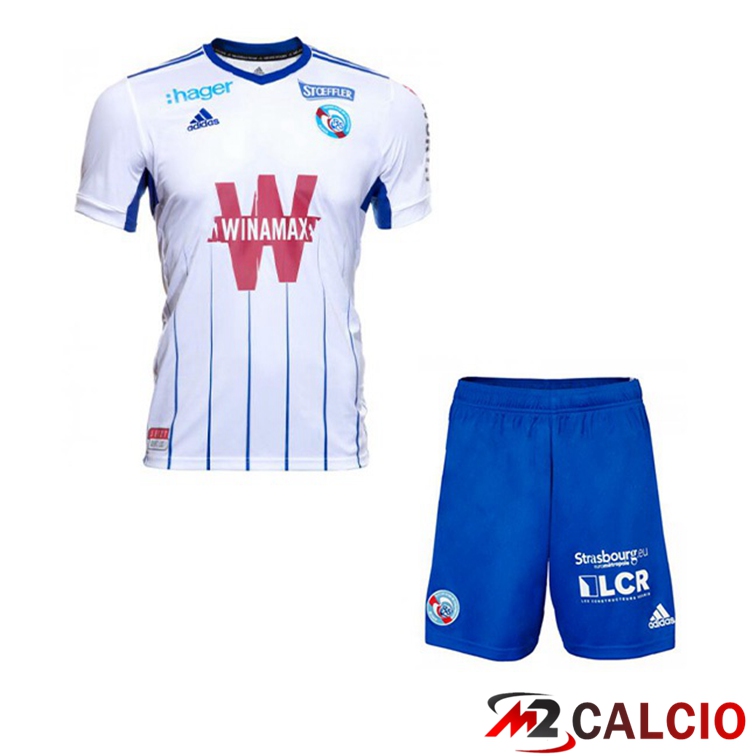 Maglie Calcio RC Strasbourg Alsace Bambino Seconda 21/22