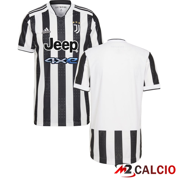 Maglie Calcio Juventus Prima Nero/Bianco 2021/2022